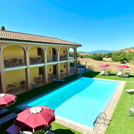 Hotel Ristorante Le Querciolaie Dei Ricci Fonteblanda Bagian luar foto