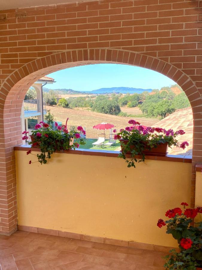 Hotel Ristorante Le Querciolaie Dei Ricci Fonteblanda Bagian luar foto