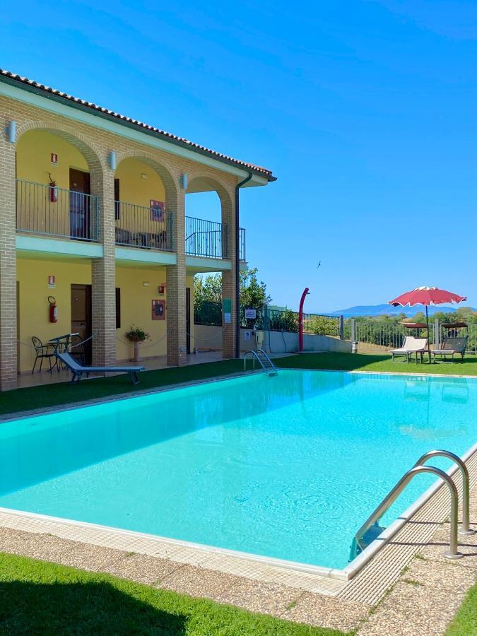 Hotel Ristorante Le Querciolaie Dei Ricci Fonteblanda Bagian luar foto