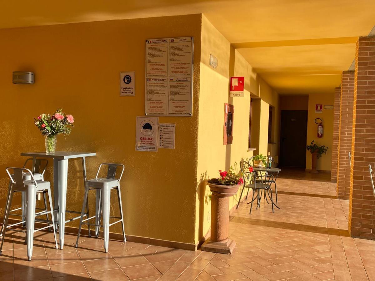 Hotel Ristorante Le Querciolaie Dei Ricci Fonteblanda Bagian luar foto
