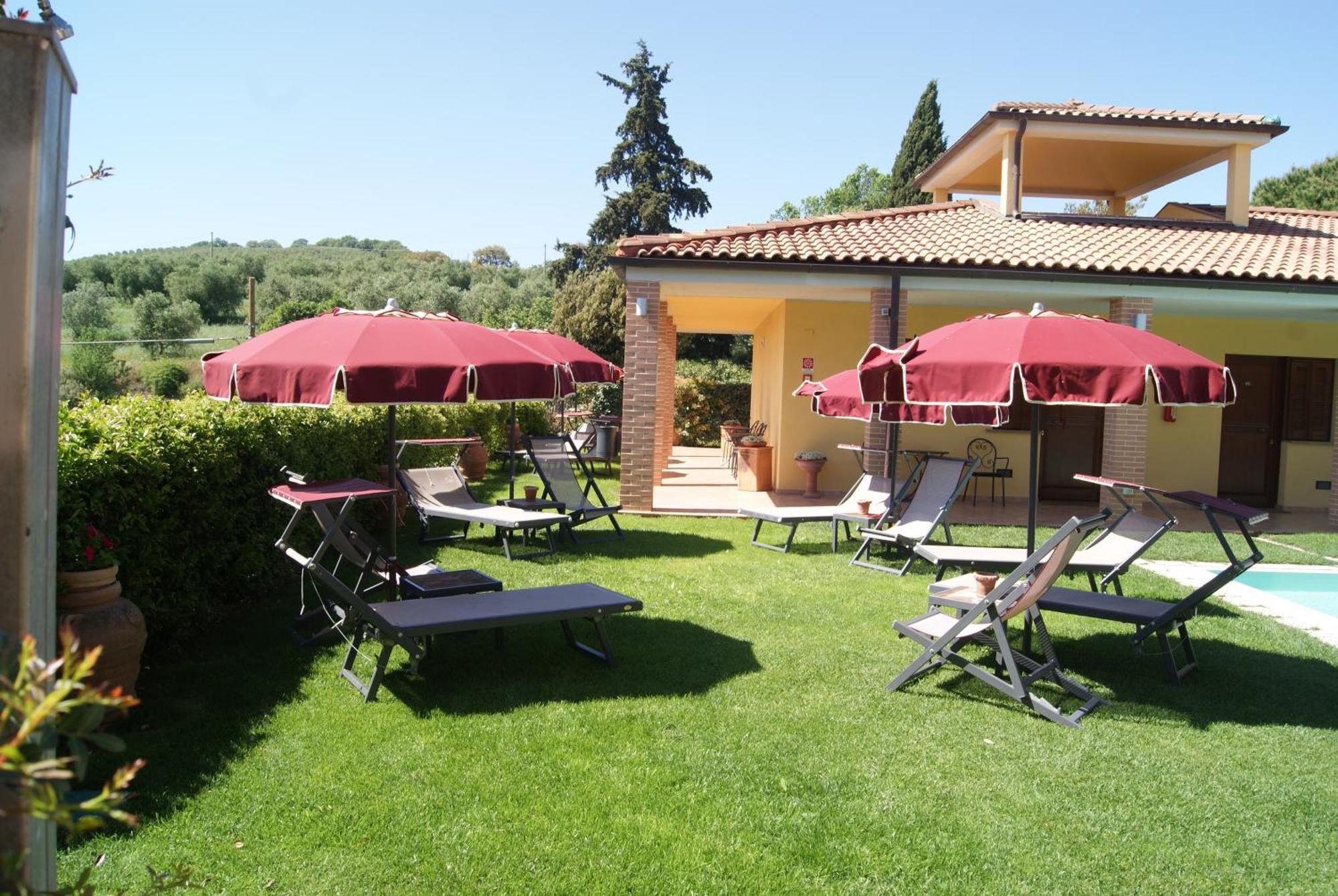 Hotel Ristorante Le Querciolaie Dei Ricci Fonteblanda Bagian luar foto