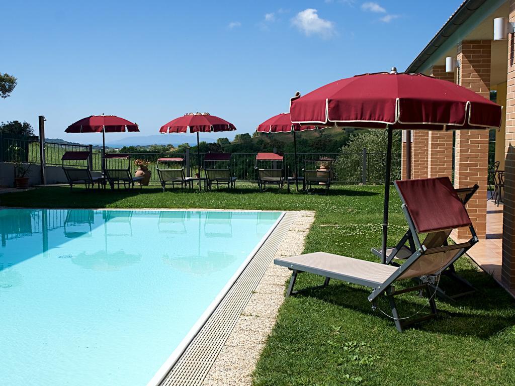 Hotel Ristorante Le Querciolaie Dei Ricci Fonteblanda Bagian luar foto